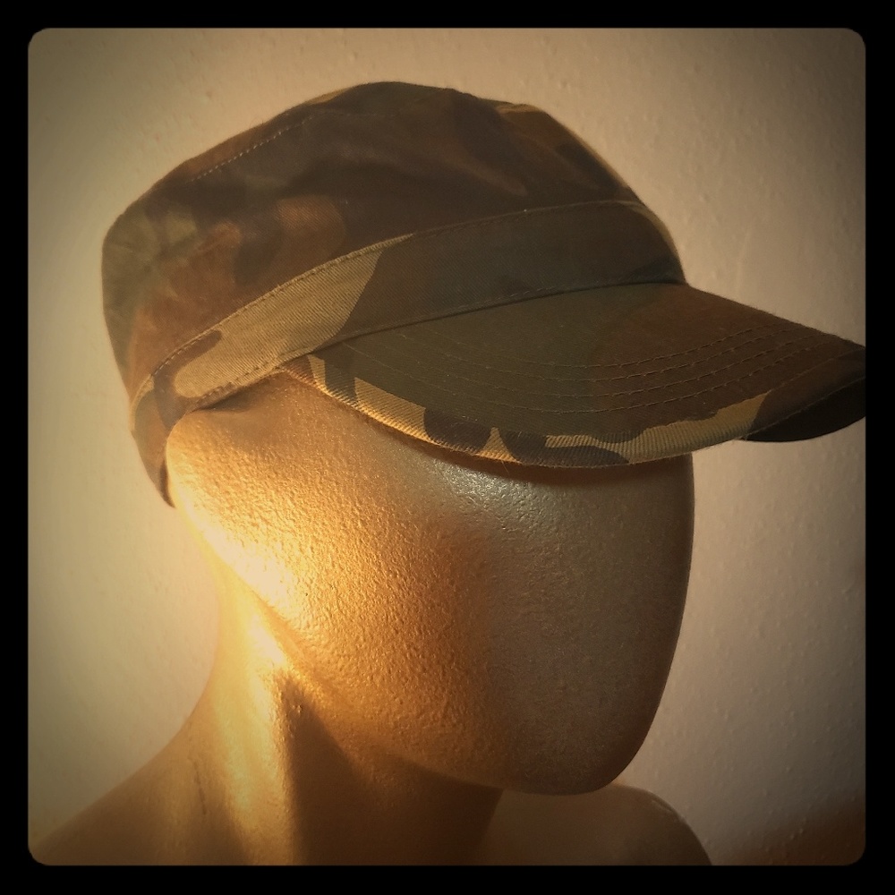 Camo military hat